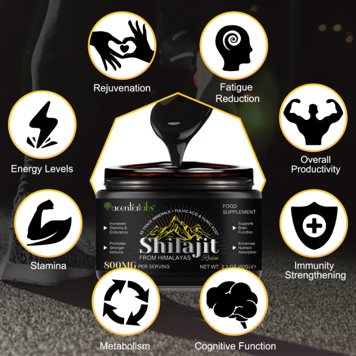 🌿 Shilajit Résine Pure de l’Himalaya
