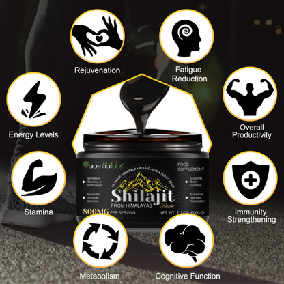 🌿 Shilajit Résine Pure de l’Himalaya